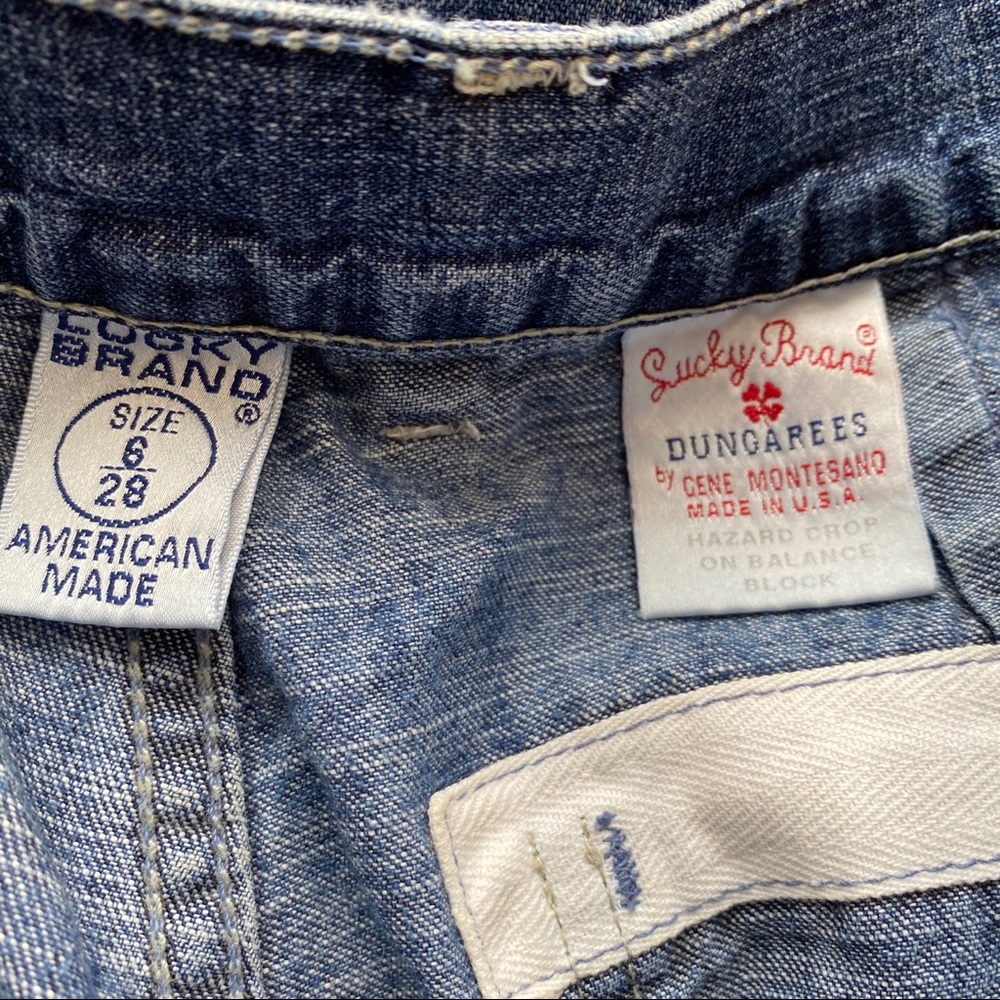 Lucky Brand Cropped Jeans 100% Cotton size 6 28 - Picture 9 of 10